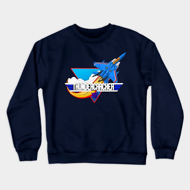 Thundercracker Retro Jet Crewneck Sweatshirt by Rodimus Primal